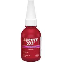 Threadlocker 222 Small Screw, Purple, Low, 10 ml, Bottle Planification Entrepots Molloy