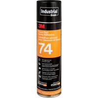 Foam & Fabric Spray Adhesive, Orange, Aerosol Can Planification Entrepots Molloy