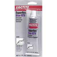 Superflex RTV Silicone Adhesive Sealant, Tube, Blue Planification Entrepots Molloy