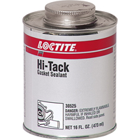 Hi-Tack Gasket Sealant, Brush Can, Red Planification Entrepots Molloy
