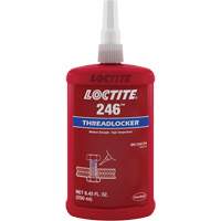 Threadlocker 246 High Temperature, Blue, Medium, 250 ml, Bottle Planification Entrepots Molloy