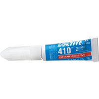 410 Instant Adhesive, Black, Tube, 3 g Planification Entrepots Molloy