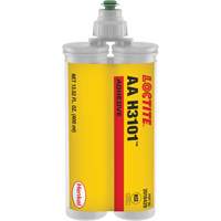 AA H3101 Structural Adhesive, Two-Part, Dual Cartridge, 400 ml, White Planification Entrepots Molloy