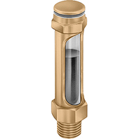 Brass Liquid Level Gauges - Straight, Threaded, 14-1/4" L, 225°F (107.22° C) Planification Entrepots Molloy