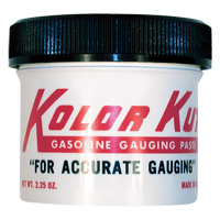 P&acirc;te de jaugeage d'essence Kolor Kut , Cruche Planification Entrepots Molloy