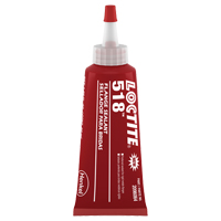 518 Flange Sealant, Tube, Red Planification Entrepots Molloy