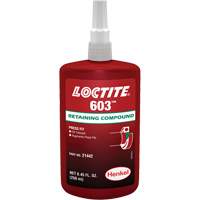 Composé de retenue Loctite<sup>MD</sup> 603, 250 ml, Bouteille, Vert AF308 | Planification Entrepots Molloy