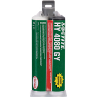 HY 4080 GY Structural Repair Hybrid Adhesive, Two-Part, Dual Cartridge, 50 g, Grey Planification Entrepots Molloy