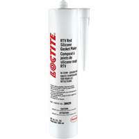 596 High Temp RTV Silicone Sealant, Cartridge, Red Planification Entrepots Molloy