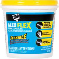 Plâtre à reboucher flexible Alex Flex<sup>MD</sup>, 946 ml, Contenant en plastique AG774 | Planification Entrepots Molloy