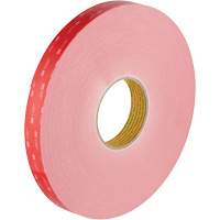 Ruban VHB, 32,9 m (108') lo x 1117,6 mm (44") la, 0,028 mm, Acrylique Planification Entrepots Molloy