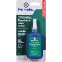 Penetrating Grade Threadlocker, Green, Low, 36 ml, Bottle AH130 | Planification Entrepots Molloy