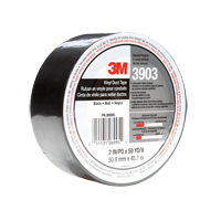 Rubans adh&eacute;sifs en vinyle 3903, 1245 mm (49") la x 46 m (151') lo, 6,5 mils, Noir Planification Entrepots Molloy