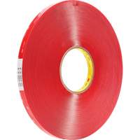Ruban VHB, 66 m (216') lo x 6 mm (1/4") la, 23 mils, Acrylique Planification Entrepots Molloy