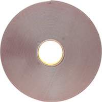 Ruban VHB, 33 m (108') lo x 25,4 mm (1") la, 91 mils, Acrylique Planification Entrepots Molloy