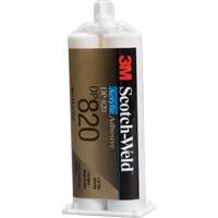 Adh&eacute;sif acrylique Scotch-Weld, Deux composants, Cartouche double, 1,6 oz liq., Blanc cass&eacute; Planification Entrepots Molloy