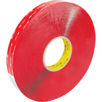 Ruban en mousse 4910, 33 m (108') lo x 25,4 mm (1") la, 40 mils, Acrylique Planification Entrepots Molloy