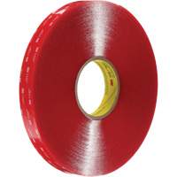 Ruban VHB, 33 m (108') lo x 12 mm (1/2") la, 40 mils, Acrylique Planification Entrepots Molloy