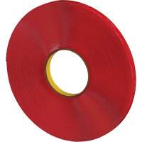 Ruban VHB, 33 m (108') lo x 12 mm (1/2") la, 40 mils, Acrylique Planification Entrepots Molloy