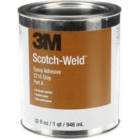 Scotch-Weld Adhesive, 32 fl. oz., Kit, Two-Part, Grey Planification Entrepots Molloy