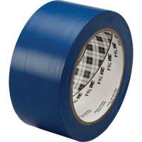 Ruban en vinyle pour travaux g&eacute;n&eacute;raux 764, 25,4 mm (1") la x 32,9 m (108') lo, 5 mils, Bleu Planification Entrepots Molloy