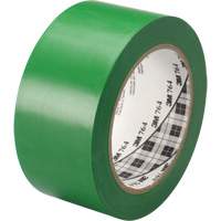 Ruban en vinyle pour travaux g&eacute;n&eacute;raux 764, 25,4 mm (1") la x 32,9 m (108') lo, 5 mils, Vert Planification Entrepots Molloy