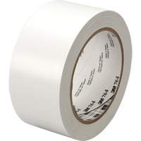 Ruban en vinyle pour travaux g&eacute;n&eacute;raux 764, 25,4 mm (1") la x 32,9 m (108') lo, 5 mils, Blanc Planification Entrepots Molloy