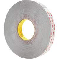 Ruban VHB, 66 m (216') lo x 12 mm (1/2") la, 25 mils, Acrylique Planification Entrepots Molloy
