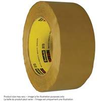 Ruban pour sceller les boîtes Scotch 373, Adh&eacute;sif Thermofusible, 2,5 mils, 72 mm (3") x 50 m (164') Planification Entrepots Molloy