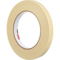 Masking Tape, 12 mm (1/2") x 55 m (180'), Beige Planification Entrepots Molloy