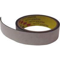 Ruban en mousse de vinyle 4726, 25,4 mm (1") la x 32,9 m (108') lo, 62 mils, Noir Planification Entrepots Molloy