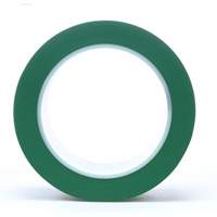 471 Vinyl Tape, 50.8 mm (2") W x 32.9 m (108') L, 5.2 mils, Green Planification Entrepots Molloy