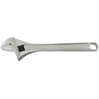 AWP-15 Super Heavy-Duty Professional Adjustable Wrench, 15" L, 2" Max Width, Chrome Planification Entrepots Molloy