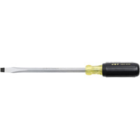 JKSS-8 Tournevis &agrave; fente, Tige de 3/8", Carr&eacute;e, 8" lo, Prise en Coussin&eacute;e Planification Entrepots Molloy