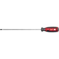 Cabinet Screwdriver, 1/4" Tip, Round, 363 mm L, Cushion Grip Handle Planification Entrepots Molloy