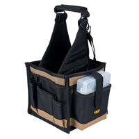 Porte-outils, Toile, 25 pochettes, Noir Planification Entrepots Molloy