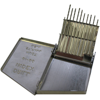 Jobber Length Drill Set, 20 Pieces, High Speed Steel Planification Entrepots Molloy