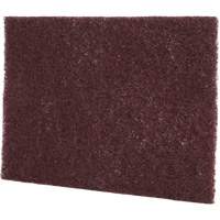 Scotch-Brite Production Hand Pads, Aluminum Oxide, 6" x 9", Very Fine Grit Planification Entrepots Molloy