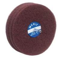 Disques non tiss&eacute;s Abrasotex, 5" dia., Grain Fin, Oxyde d'aluminium Planification Entrepots Molloy