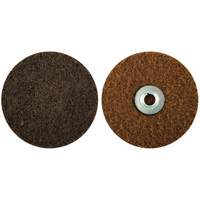 Disque de pr&eacute;paration de surface verrouillable &agrave; remplacement rapide, 5" dia., Grain Cors&eacute;, Oxyde d'aluminium Planification Entrepots Molloy