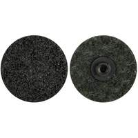 Disques non tiss&eacute;s &agrave; changement rapide, 2" dia., Grain Extra grossier, Oxyde d'aluminium Planification Entrepots Molloy