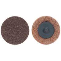 Disques non tiss&eacute;s &agrave; changement rapide, 2" dia., Grain Extra grossier, Oxyde d'aluminium Planification Entrepots Molloy