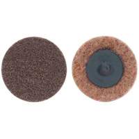 Disques non tiss&eacute;s &agrave; changement rapide, 3" dia., Grain Extra grossier, Oxyde d'aluminium Planification Entrepots Molloy