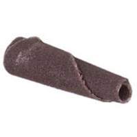 ALO Spiral Cartridge Roll, 100 Grit, 3/16" Dia., Aluminum Oxide, 1" L, 1/8" Arbor Planification Entrepots Molloy