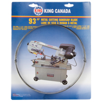 Scie &agrave; ruban pour m&eacute;tal, Acier au carbone, 93" lo x 3/4" la x &eacute;paisseur 0,032", 18 dents par pouce Planification Entrepots Molloy