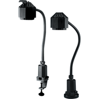 Sunnex Task Lights - 50 Watt Moisture Resistant Halogen Task Lights, 50 W, Halogen, 27" Neck, Black Planification Entrepots Molloy