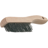 V-Trim Shoe Handle Scratch Brushes, Stainless Steel, 4 x 16 Wire Rows, 19-3/4" Long Planification Entrepots Molloy