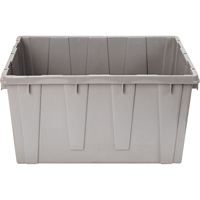 Nesting Container, 21.1" W x 17.7" D x 12" H, Grey Planification Entrepots Molloy