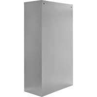 KPC-300 Parts Cabinet, Galvanized Steel, 60 Drawers, 21-3/10" x 10-2/5" x 36-9/10", Grey Planification Entrepots Molloy