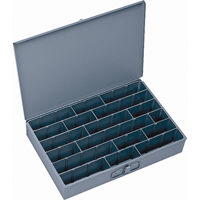 Compartment Scoop Boxes, 12" W x 18" D x 3" H, 17 Compartments Planification Entrepots Molloy
